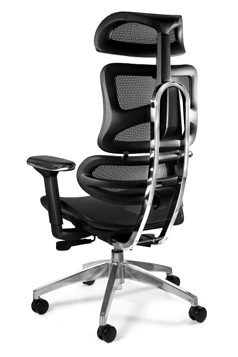 Office chair ERGO-TECH C with adjustable armrest