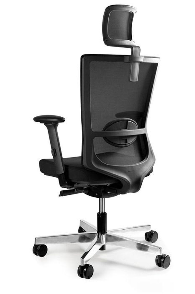 Krzesło biurowe FERONIA  czarne