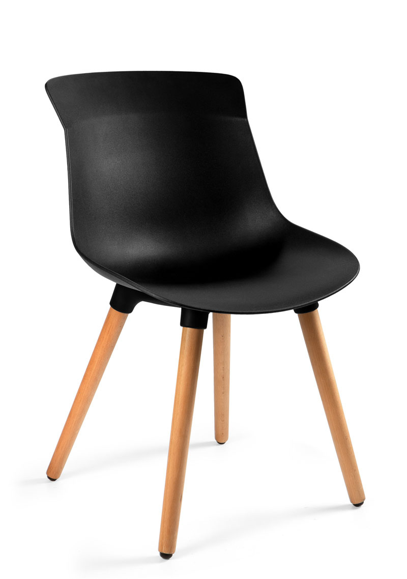 Krzesło biurowe HENRIKE-M czarny EDRALO