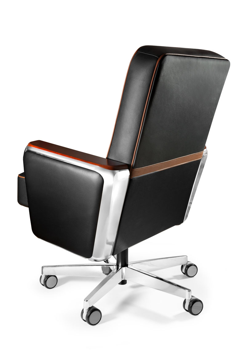 Krzesło biurowe PRESTIGE-LOW czarne