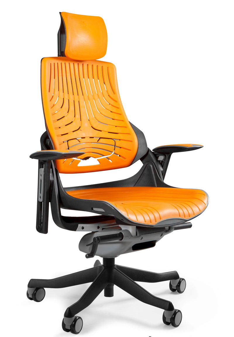 Krzesło biurowe WAU ELASTORMER czarna mango edralo
