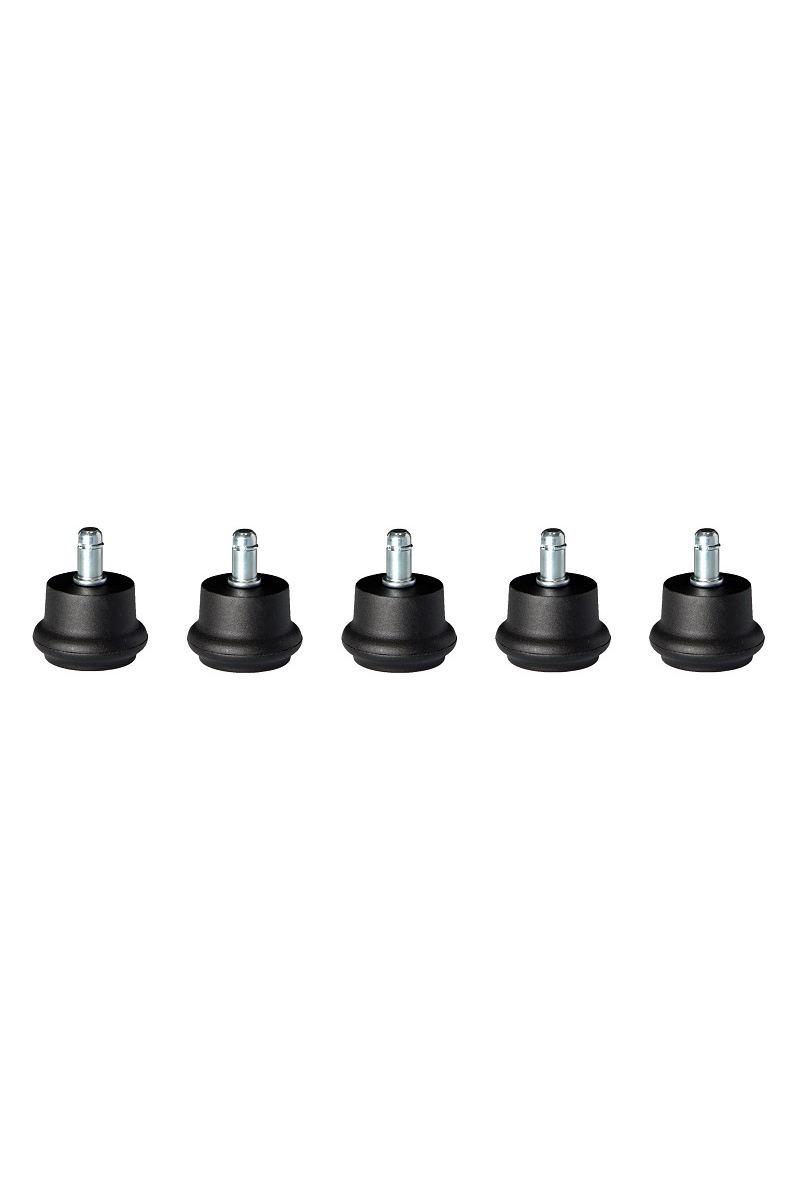 Plastic pulleys for office chairs