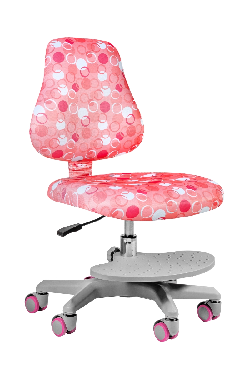 Krzesło do biurka dla dziecka różowe BETTY-ONE-P