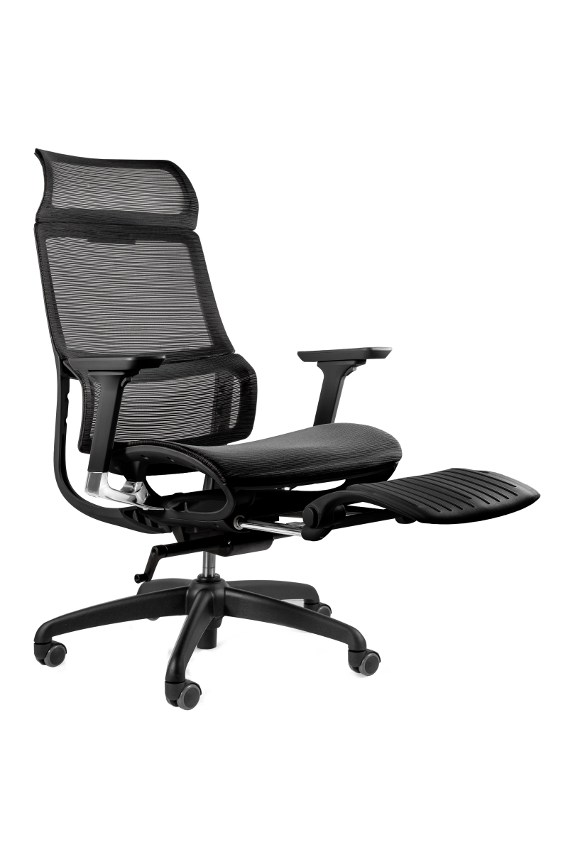Krzesło biurowe COSMOS z wysuwanym podnóżkiem