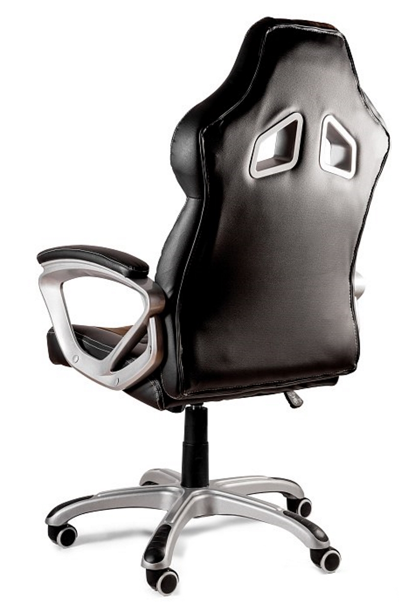 Silla de juego DYNAMIK V15 con ajuste de altura de asiento  marrón