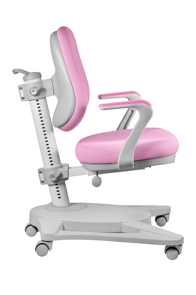 Kinderschreibtischstuhl GABBI pink mit Sitztiefeneinstellung edralo