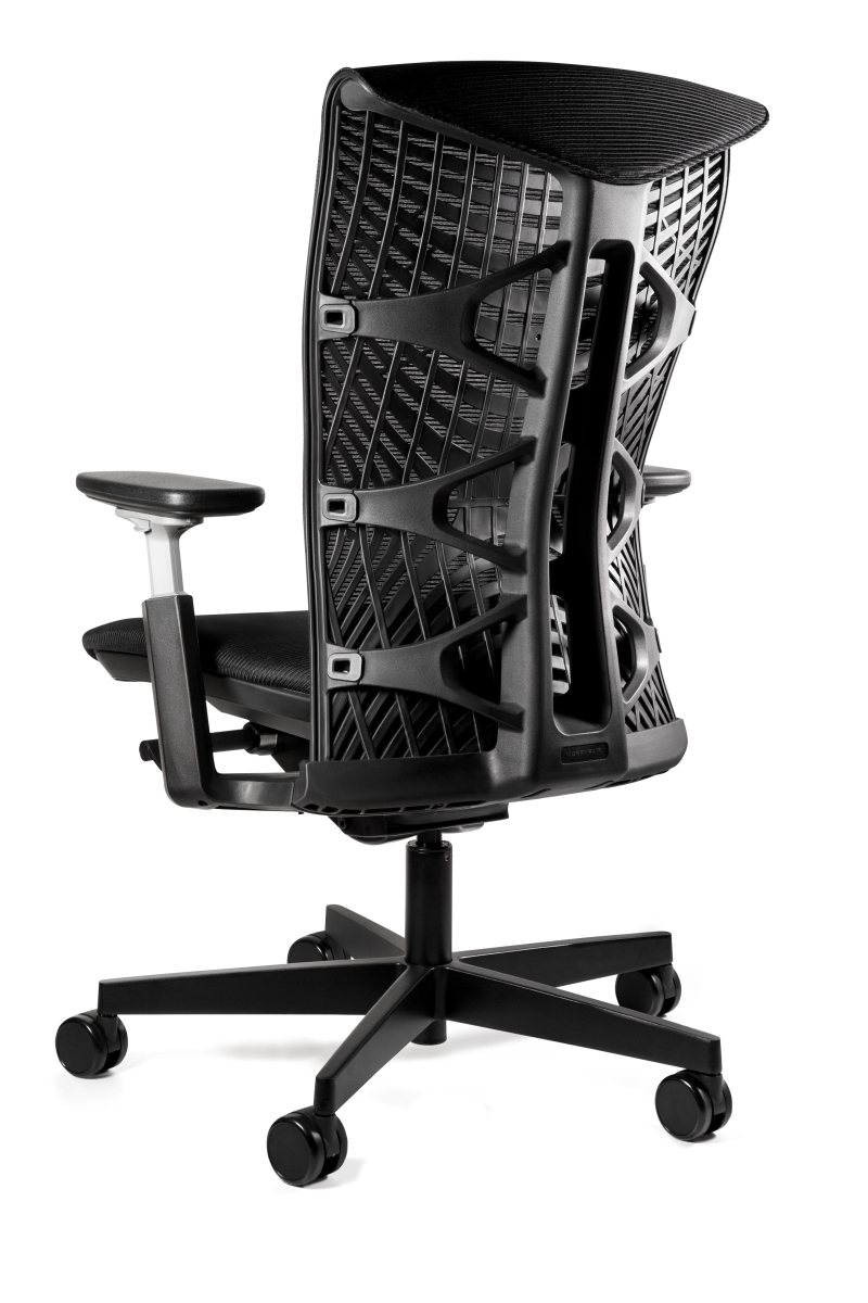 Krzesło biurowe TEYA-B z regulacją podłokietników